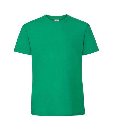 T-shirt ringspun premium homme vert kelly Fruit of the Loom Fruit of the Loom