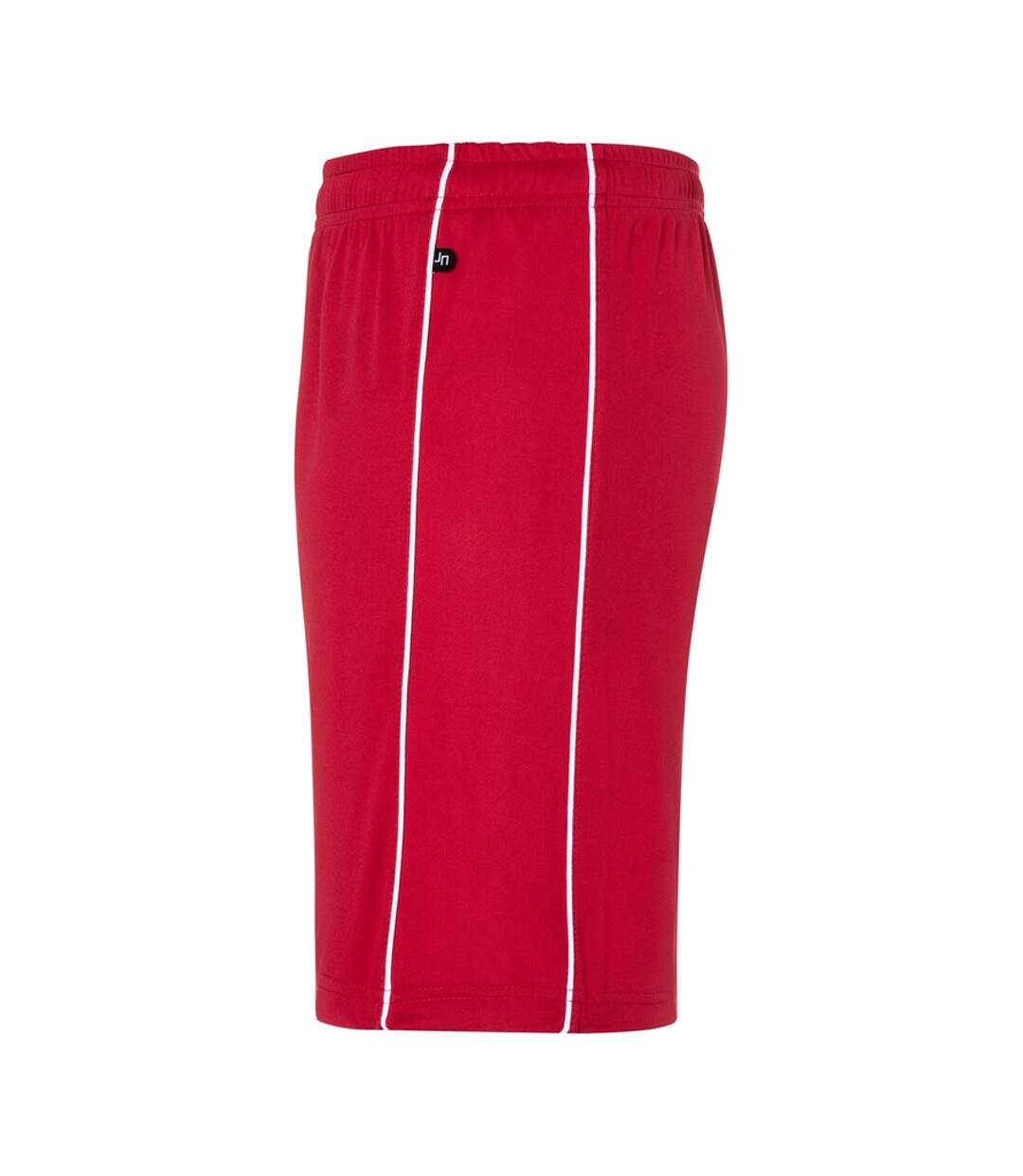Short Basic Homme Rouge Blanc James And Nicholson-3