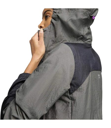 Womens/ladies Seasons Windcell Performance Jacket Iron Puma