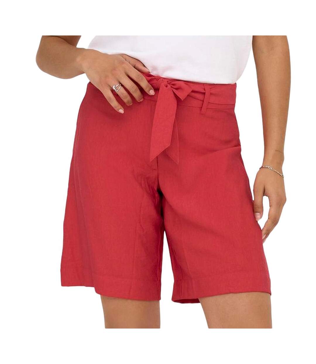 Short rouge femme jdy silas - l-1