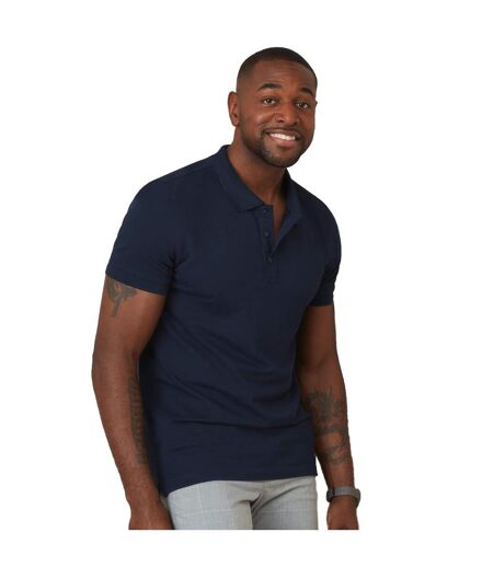 Mens Stretch Polo Shirt Marina Blue Stedman