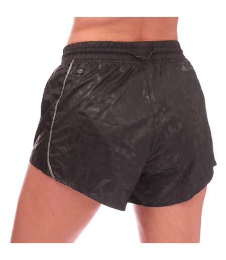 Womens/ladies karlie kloss graphic running shorts black Adidas