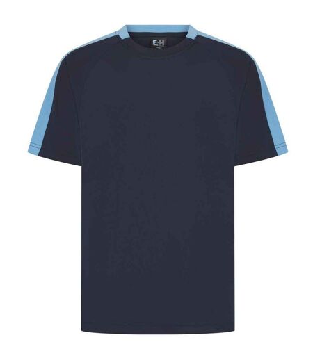 Unisex Team T-shirt Navy Sky Blue Finden And Hales
