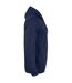 Veste À Capuche Homme Bleu Marine Foncé Clique-4