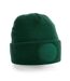 Bonnet Adulte Vert Bouteille Beechfield-2