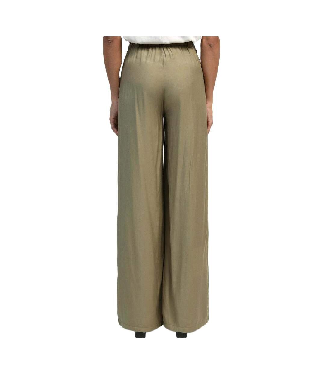 Pantalon fluide kaki femme an'ge victoire-2