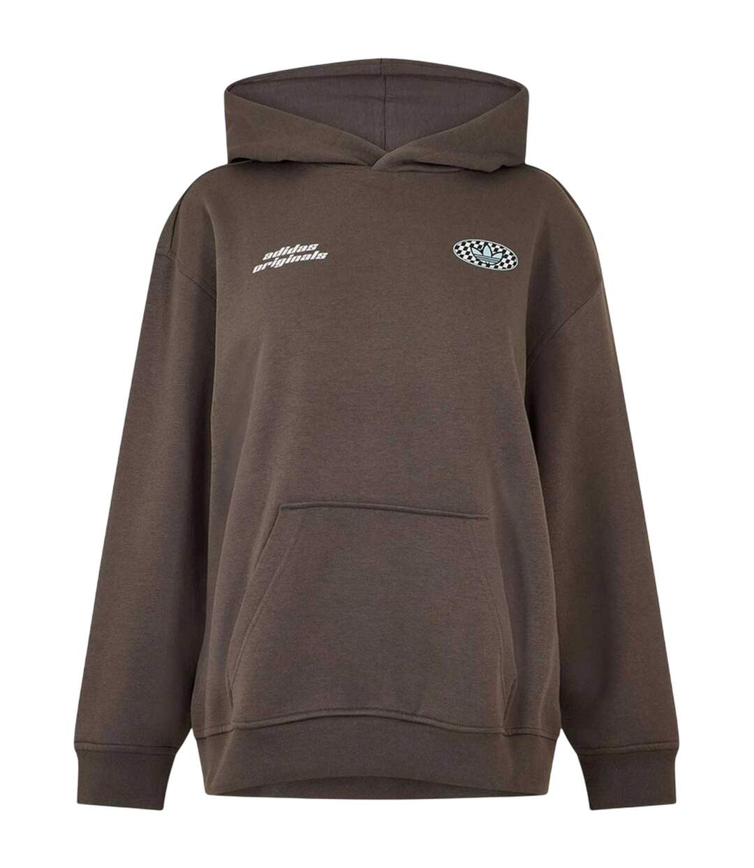 Sweat À Capuche Originals Femme Anthracite Adidas-1