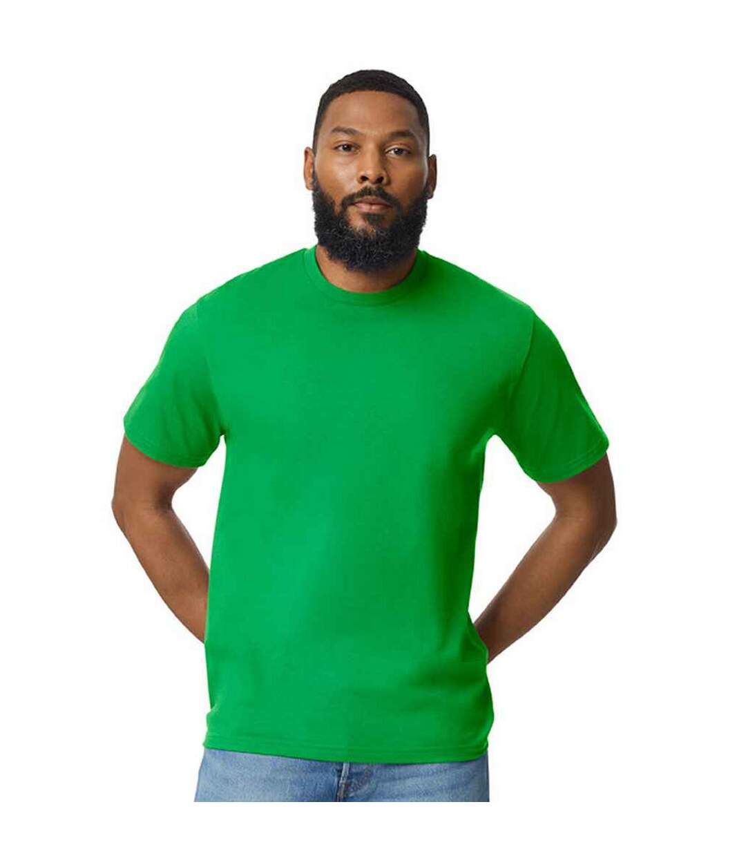 T-shirt homme vert vif Gildan