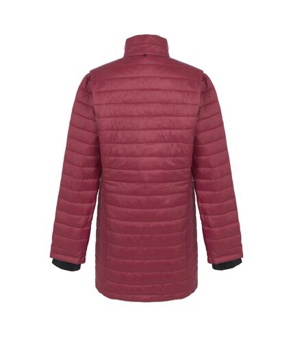 Veste imperméable denbury femme rouge foncé / rouge clair Regatta