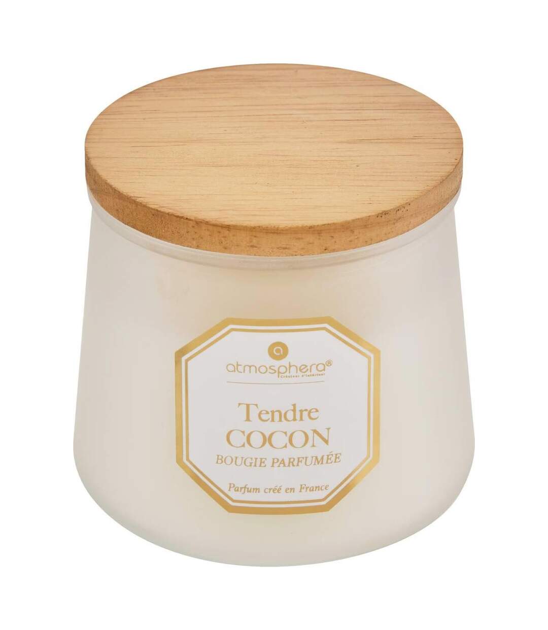 Bougie Parfumée en Verre Elisa 200g Tendre Coton-1