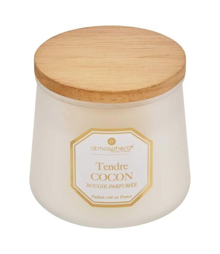 Bougie Parfumée en Verre Elisa 200g Tendre Coton