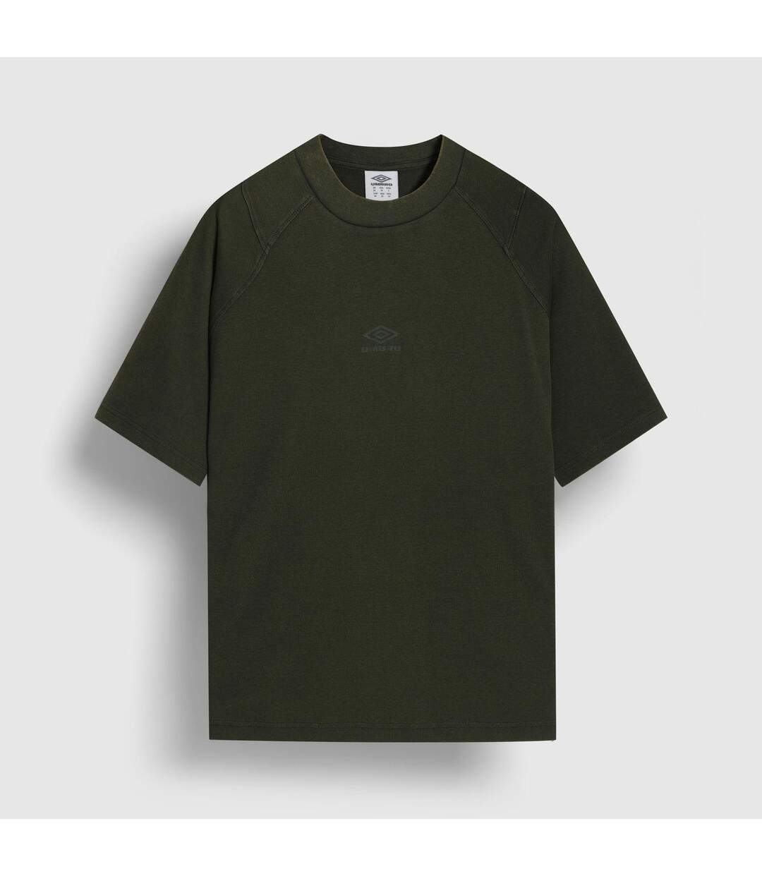 Mens Washed Crew Neck Boxy T-shirt Duffle Bag Umbro-1