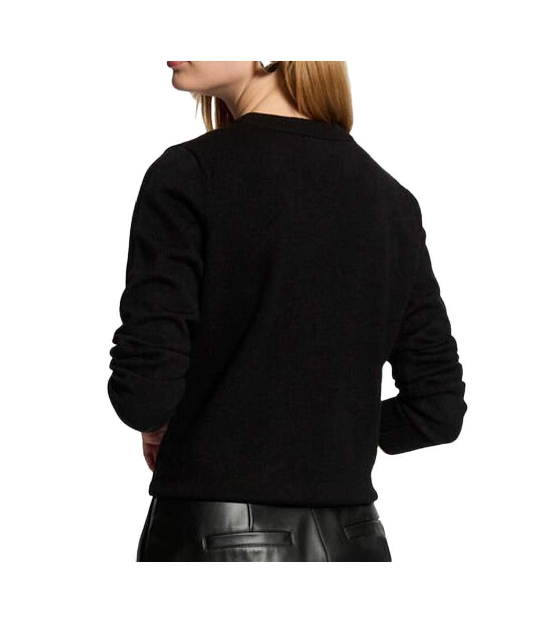 Pull noir femme morgan mdixie-2