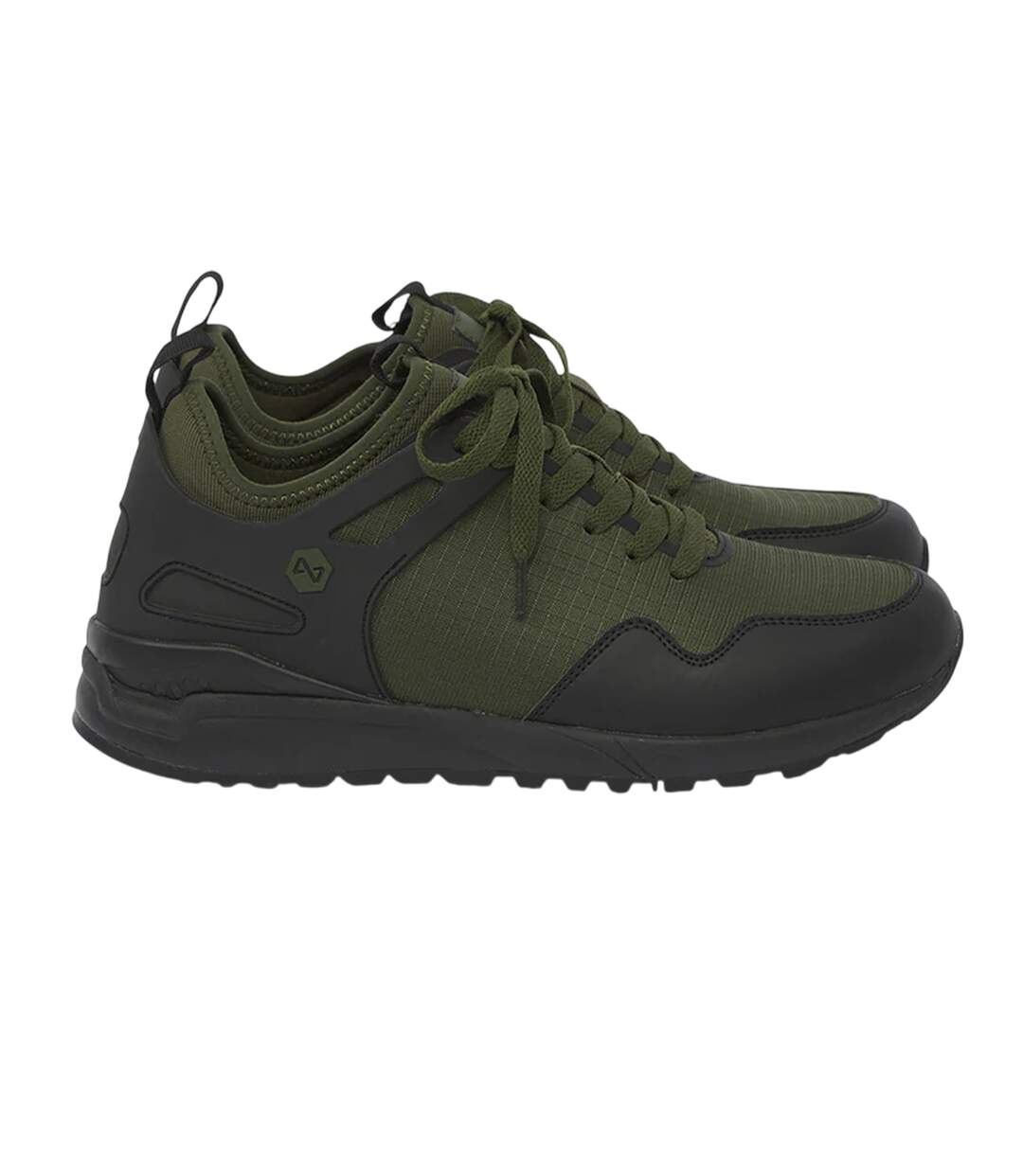 Mens Xt3 Two Tone Trainers Green Navitas-1