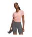 T-shirt Motif/style À Nœud Femme Rose Clair Under Armour-1