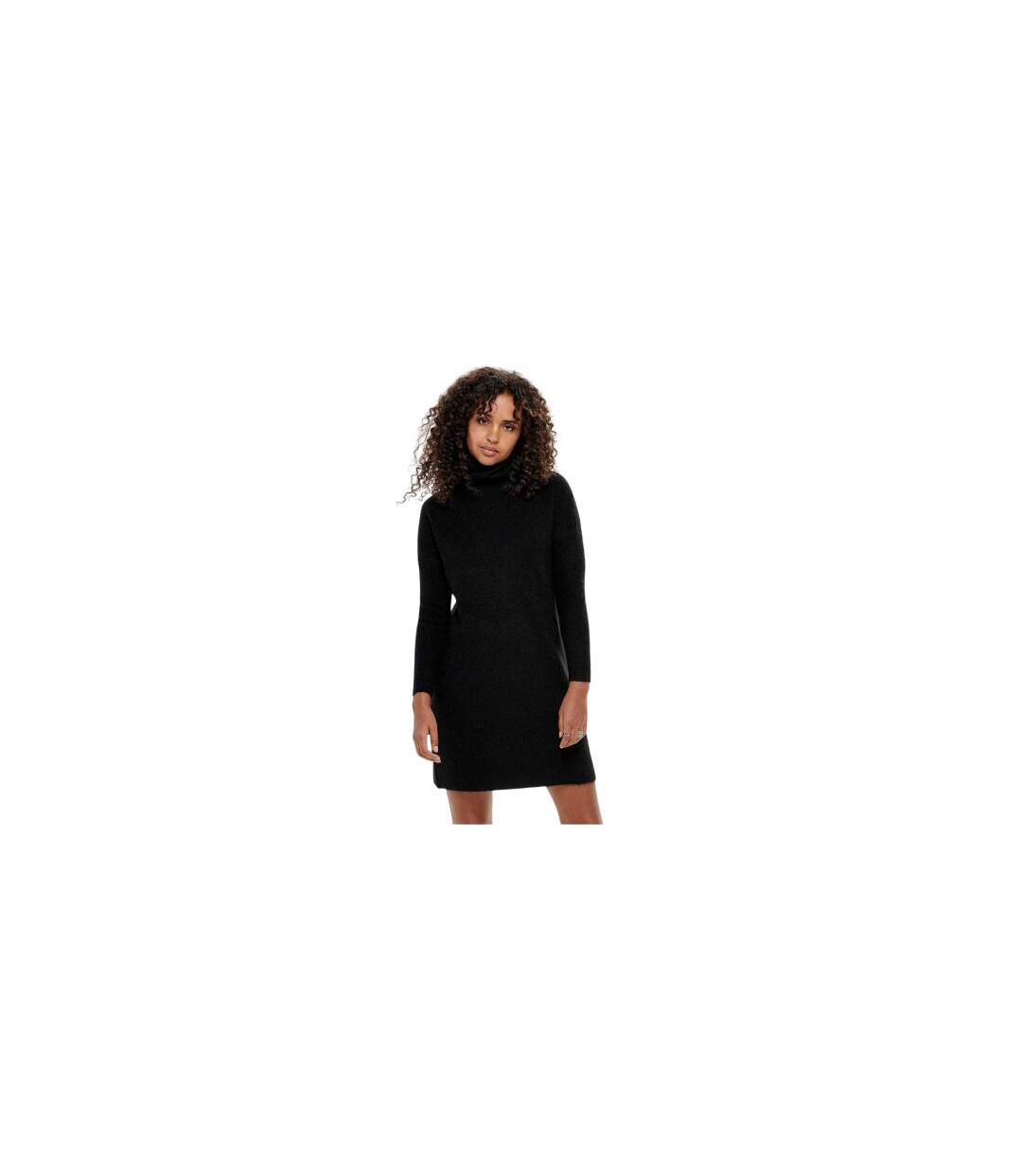 Robe Pull Femme Noir Only-1