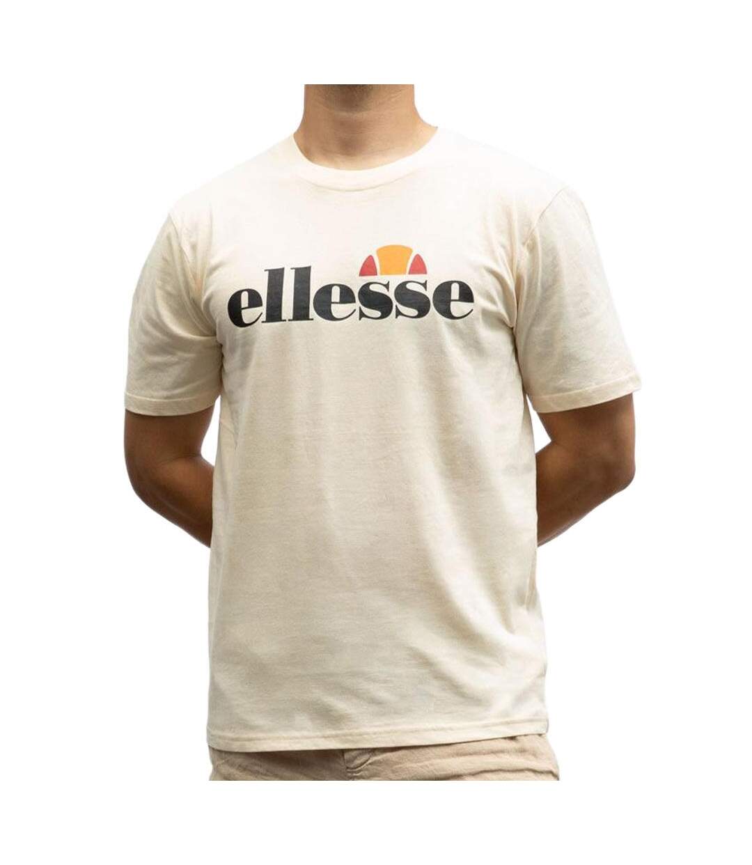 T-Shirt beige homme ellesse sj00-1