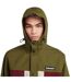 Mens Hooded Relaxed Fit Windbreaker Dark Olive Timberland-3