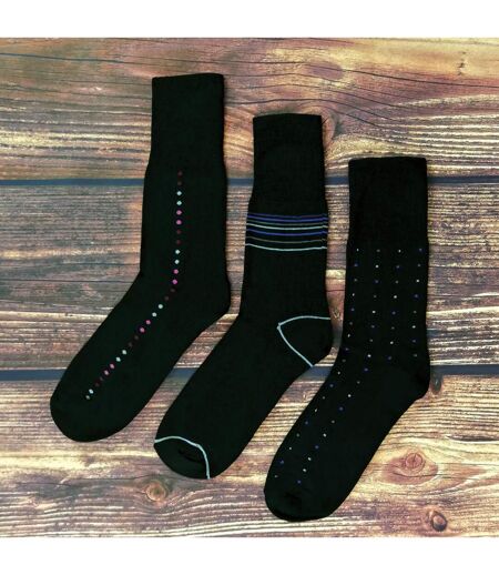 12 Pair Mens Loose Fitting Soft Top Bamboo Diabetic Friendly Socks