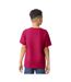 T-shirt enfant rouge foncé Gildan-2