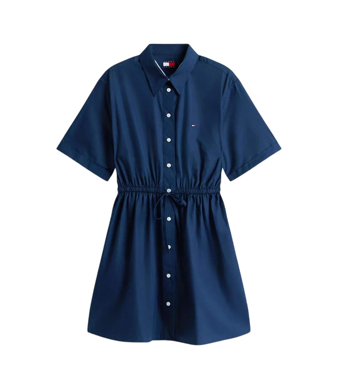 Womens/ladies Shirt Dress Navy Tommy Jeans-3