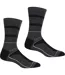 Chaussettes Samaris Season Homme Noir Gris Foncé Regatta-1