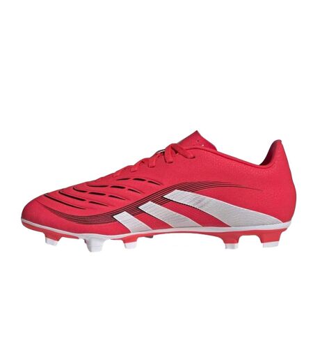 Chaussures De Foot Pour Terrain Ferme Predator Club Homme Rouge Blanc Adidas