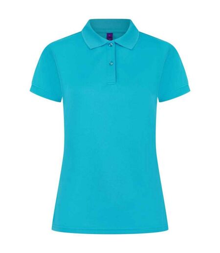 Polo femme turquoise vif Henbury