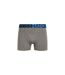 Pack Of 3  Mens Typan Boxer Shorts  Blue Crosshatch-2