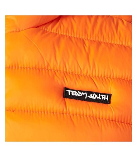 Doudoune orange homme teddy smith b-terry