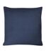 Angeles velvet floral cushion cover one size navy Furn