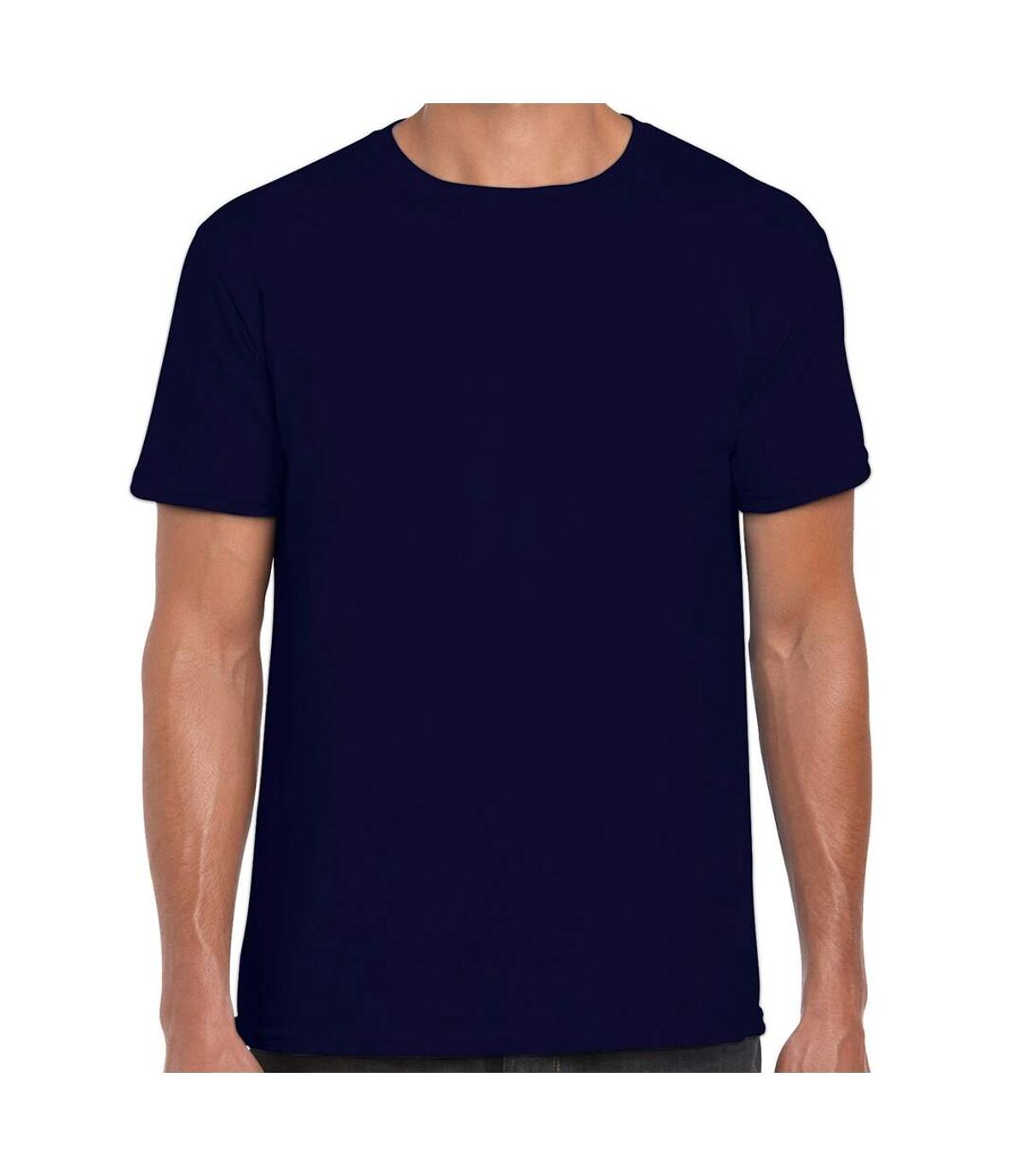 Gildan Adults Unisex Short Sleeve Premium Cotton V-Neck T-Shirt (Navy) - UTRW4738