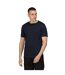 Regatta Mens Pro Reflective Moisture Wicking T-Shirt (Navy)