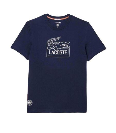 T-shirt Roland Garros Edition Adulte Bleu Lacoste