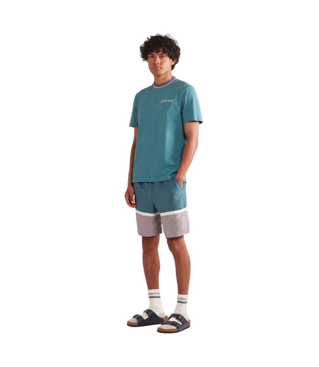 Short De Bain Murphy Homme Océan Farah-4