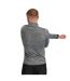 Mens Landy Space Dye Quarter Zip Midlayer Black Marl ALTRYN-3
