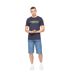 Mens changra t-shirt blue nights Crosshatch-3