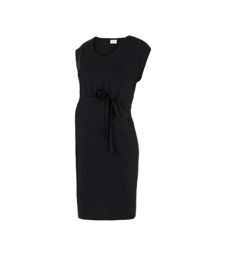 Robe Noire Femme Mamalicious Jade - L