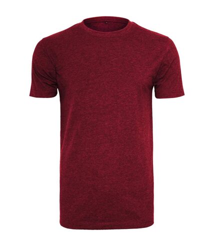 Build Your Brand Mens T-Shirt Round Neck (Olive) - UTRW5815