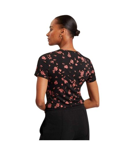 T-shirt Motif/style Floral Femme Noir Ted Baker