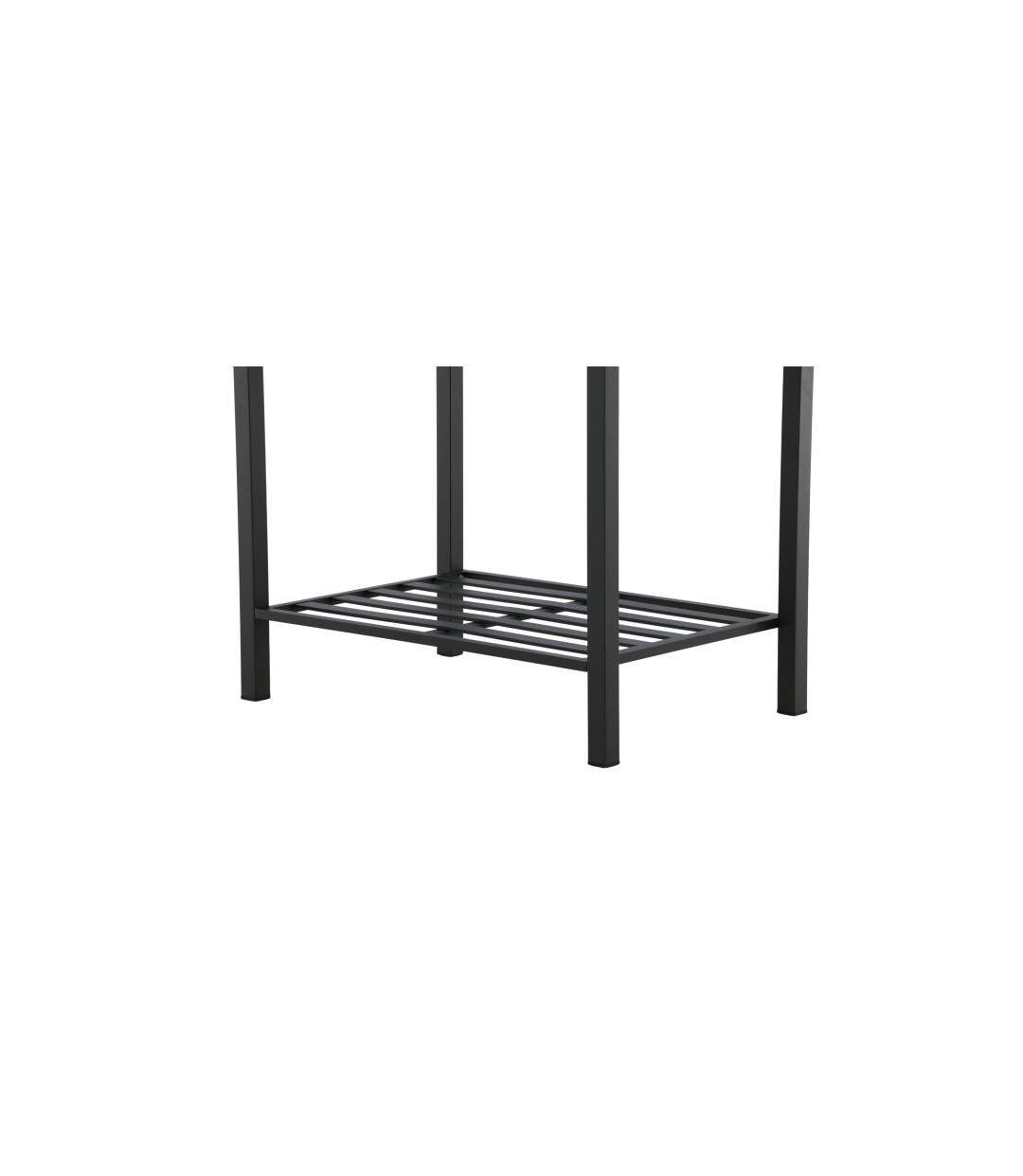 Meuble Cuisine d'Extérieur Mexico 127cm Noir-5