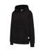 Mens Hooded Regular Drawstring Hoodie Black Firetrap-3