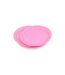 Lot de 20 Assiettes en Carton Vitamine 18cm Rose-1