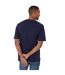T-shirt Hyde Homme Bleu Marine Threadbare-3