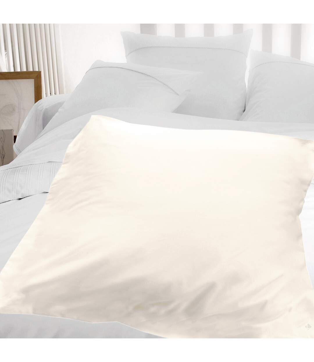 Housse d'édredon uni 140x150 coton ALTO-2
