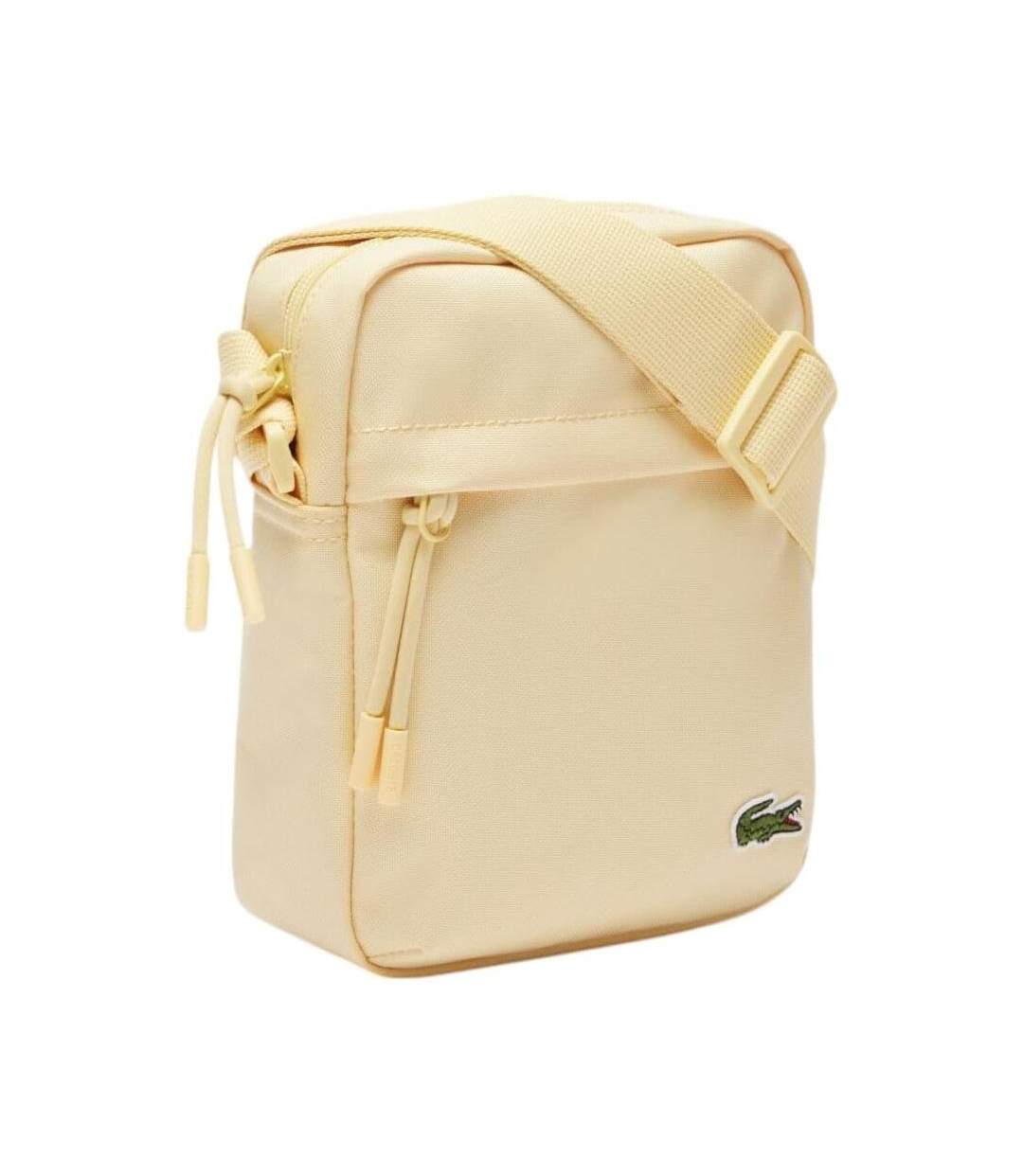 Sacoche jaune mixte lacoste neocroc-2