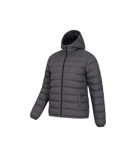 Doudoune matelassée seasons homme gris moyen Mountain Warehouse Mountain Warehouse