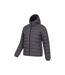 Doudoune matelassée seasons homme gris moyen Mountain Warehouse Mountain Warehouse