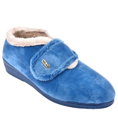 Charentaise Femme PREMIUM SCRATCH MD9974 BLEU