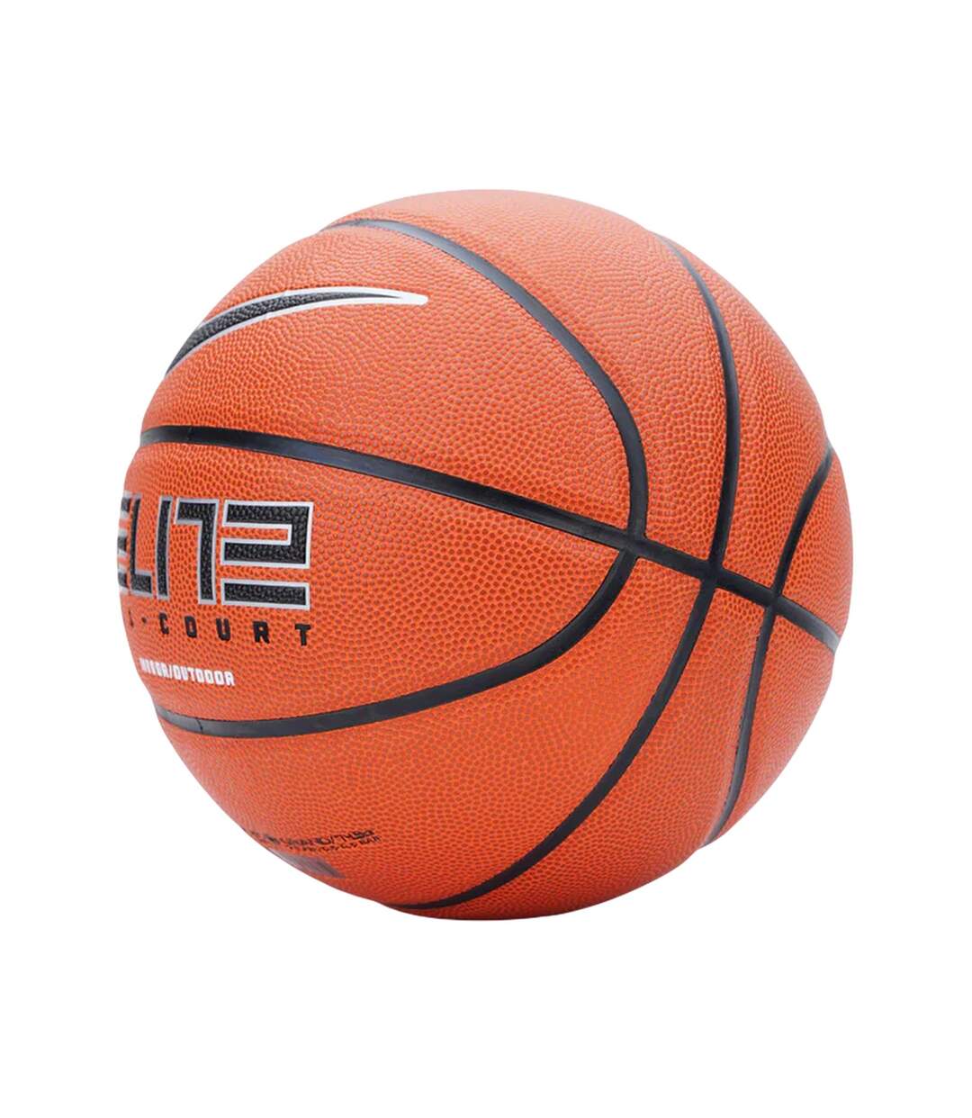 Elite All Court 2.0 Swoosh Basketball One Size Amber Black Nike-3